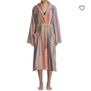 Missoni Home Viviette Striped Bathrobe L